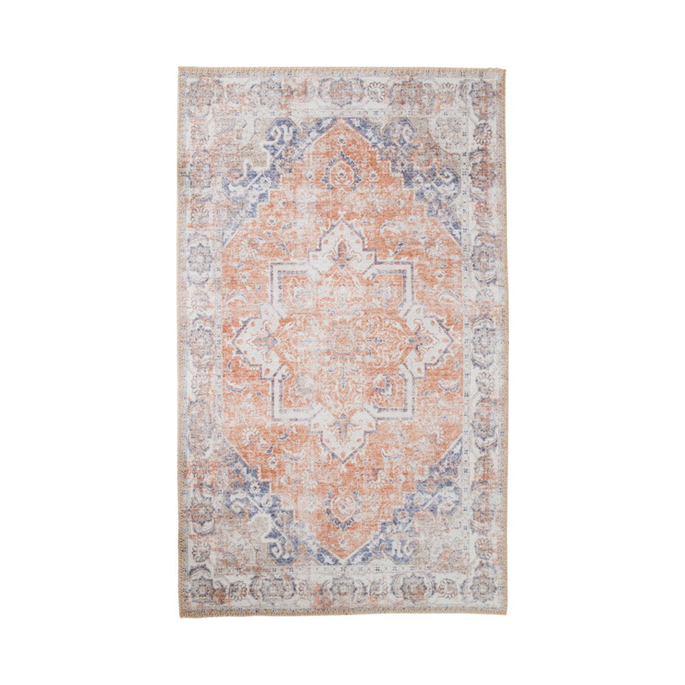Havana Tapis - Bleu / Orange